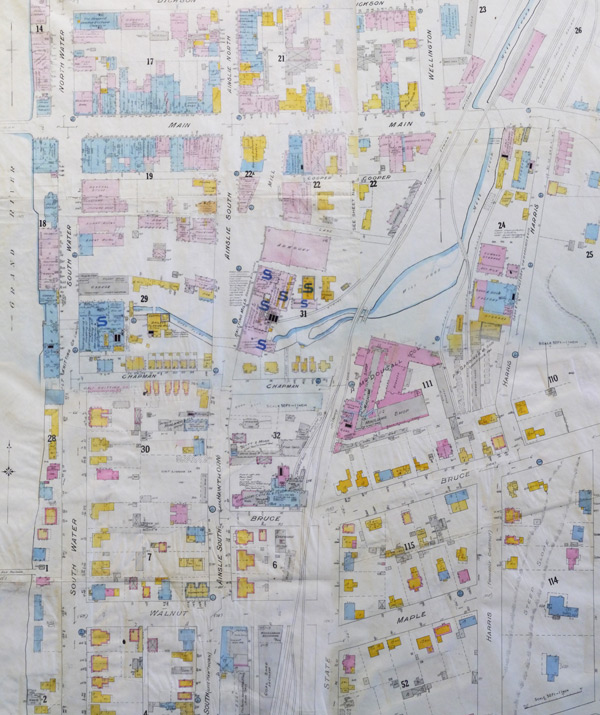 1910 Fire Map