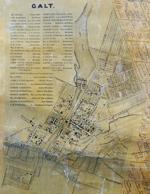 1861 Tremaine's Map